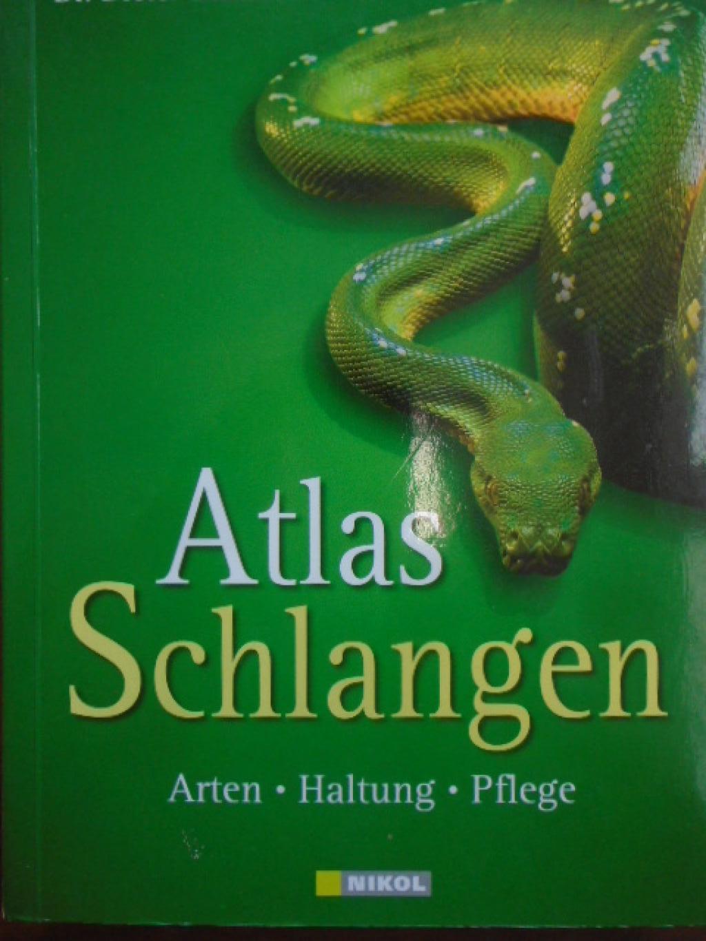Atlas Schlangen, Dieter Schmidt