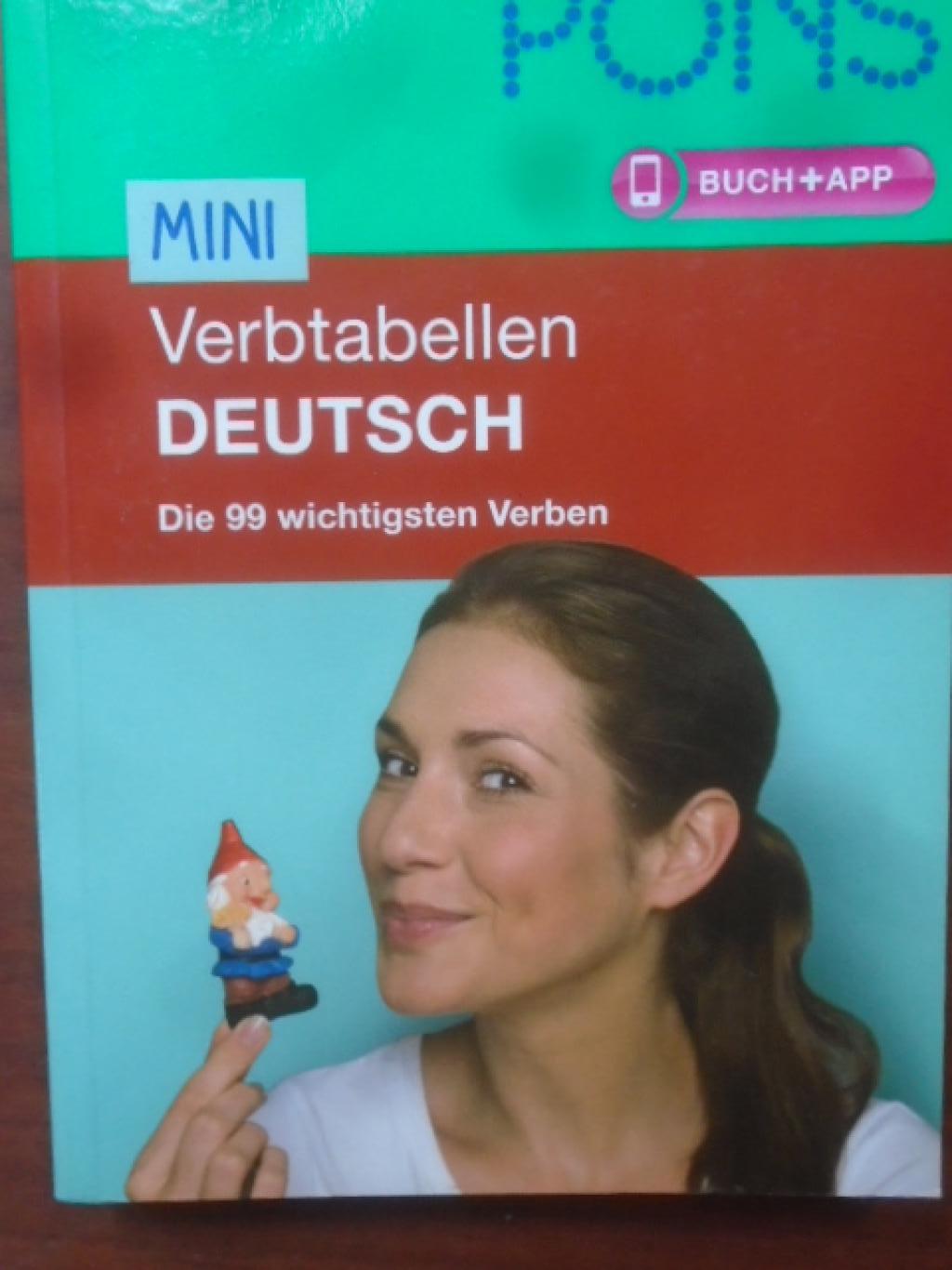 PONS Mini Verbtabellen Deutsch: Die 99 wichtigsten Verben, 