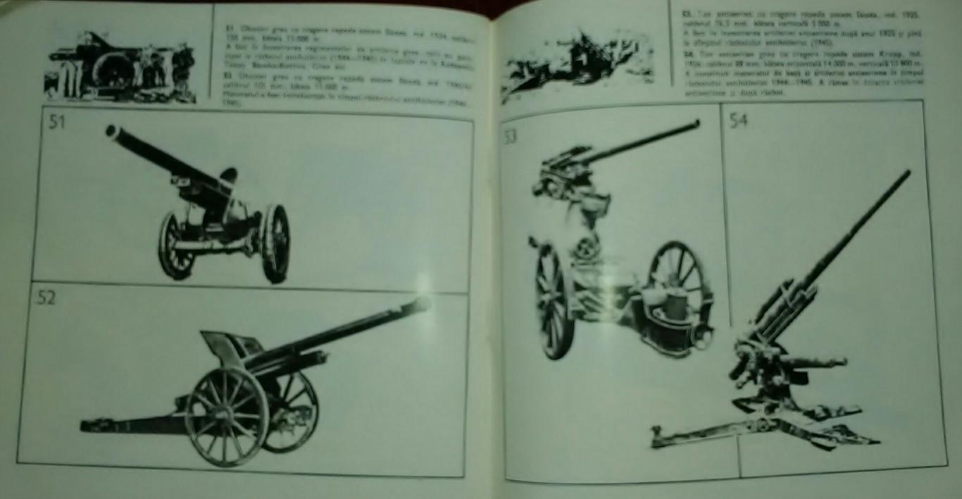  PIESE DE ARTILERIE DIN COLECTIA MUZEULUI MILITAR CENTRAL, KONIG CAROL, BATALI IONEL