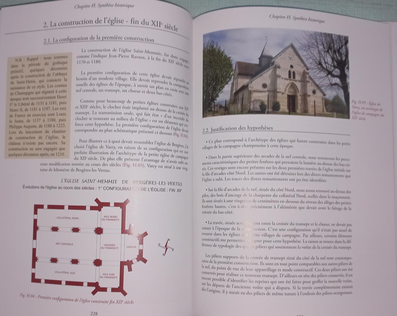 Еglise Saint-Memmie de Bergeres-les-Vertus.Journal de chantier. A la rechercche de l'histoire / Църквата Сен-Меми в Бергерес-ле-Верту. В търсене на история, Jacky Moncuit