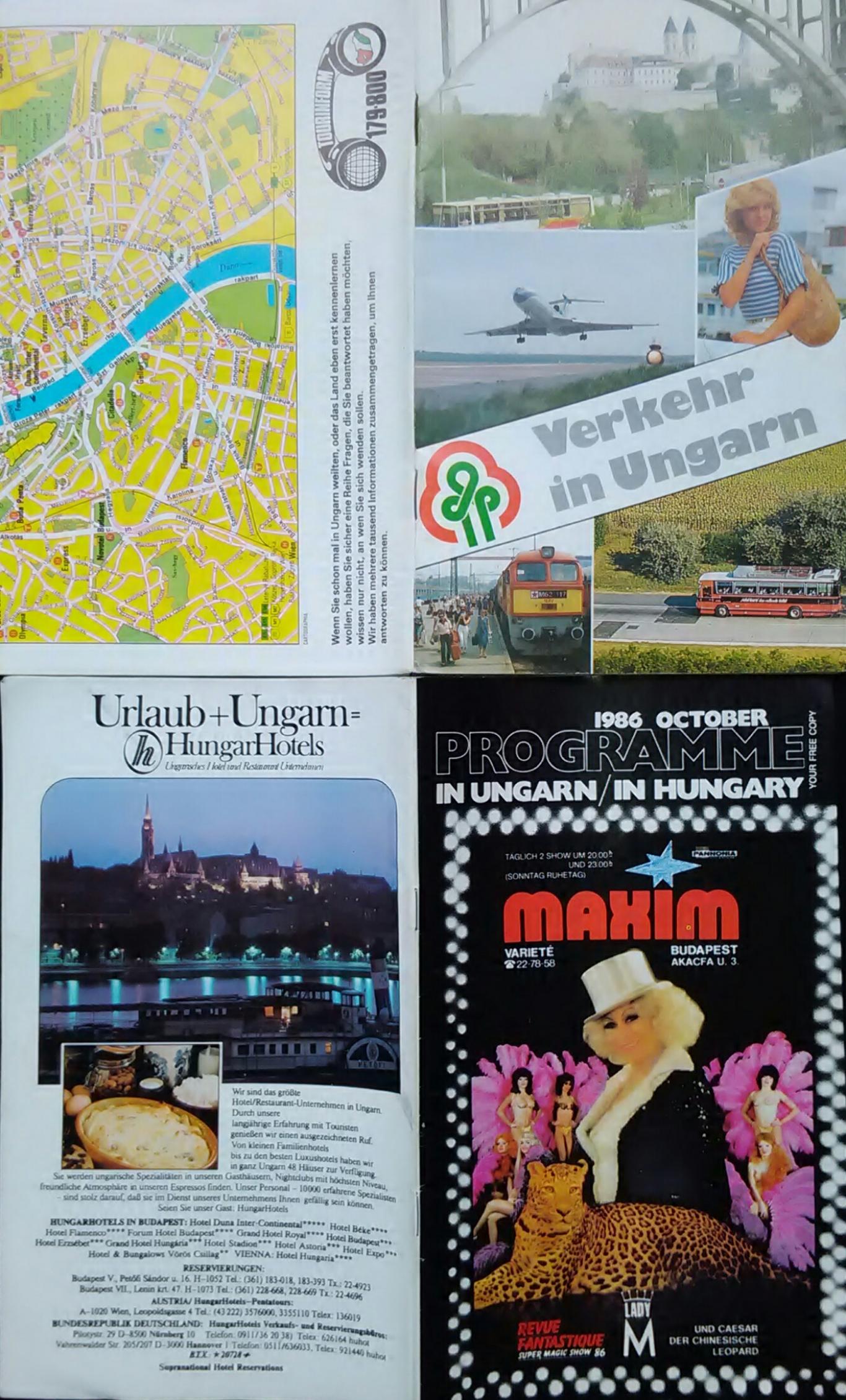 Verkehr in Ungarn / Programe in Hungary-1986, Колектив