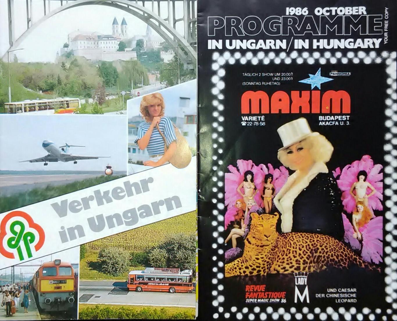 Verkehr in Ungarn / Programe in Hungary-1986, Колектив