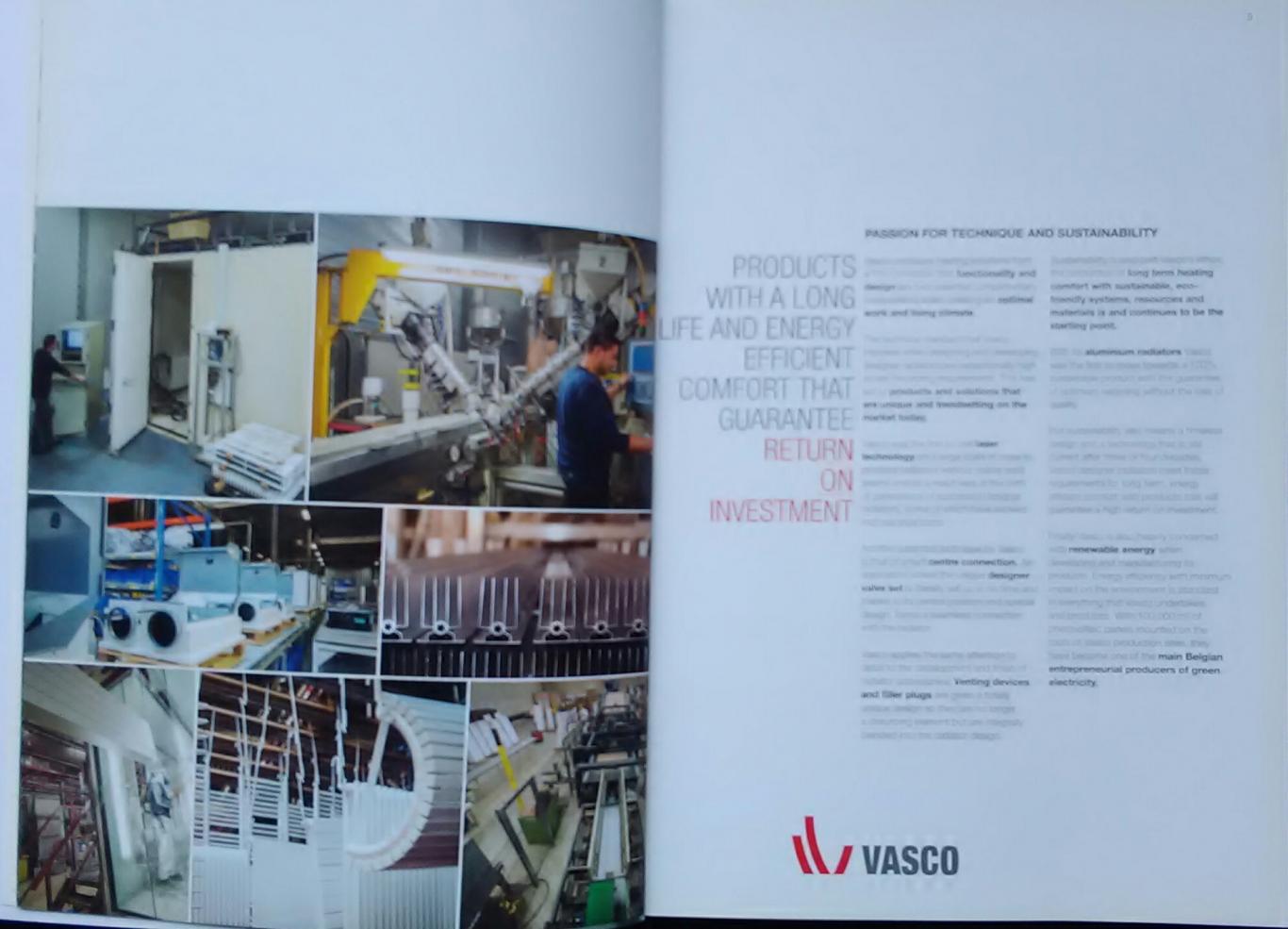 VASCO. iNSPIRATION BROCHURE/ RADIATORS, Колектив