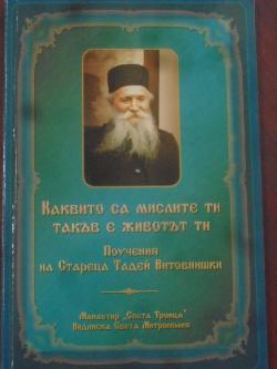 Каквито са мислите ти такъв е животът ти, Старецът Тадей Витовнишки